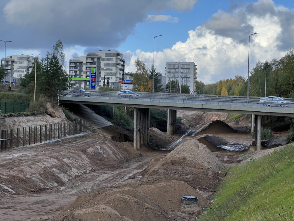 Smalinės g. tęsinys (Smalinės g.) - Bike path, Street - construction photos