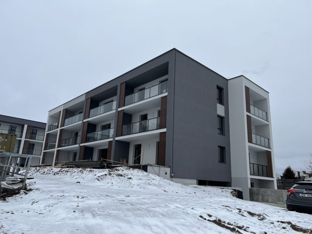 Simono namai (Simono Grunau g. 111) - Multi apartment - construction photos