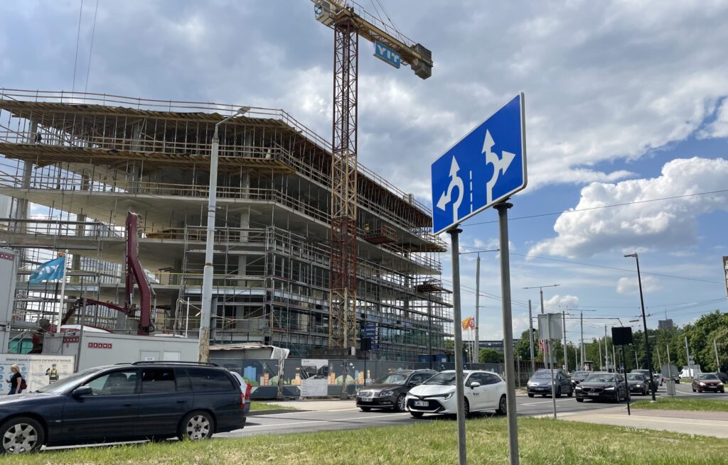 Sporto 16 (Sporto g. 16) - Office center - construction photos