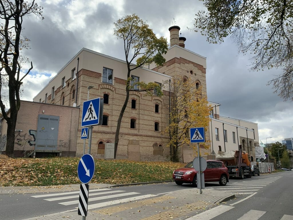 Aludarių g. 1 (Aludarių g. 1) - Office center - construction photos