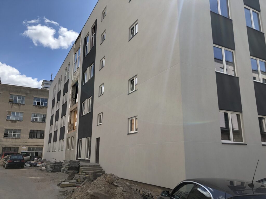 CITUS Radio City I etapas (Nida ir Banga) (Žemaičių g. 31) - Lofts - construction photos