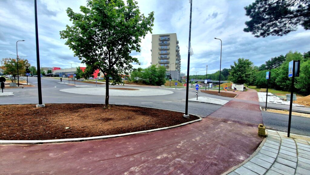 Smalinės g. tęsinys (Smalinės g.) - Bike path, Street - construction photos