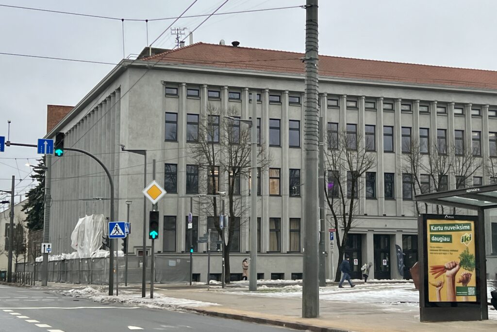 Kauno kultūros centras (Vytauto pr. 79) - Cultural center - construction photos