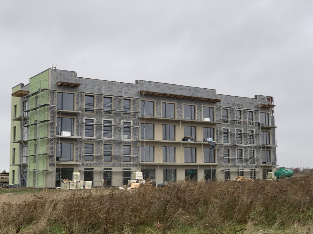 Padangės slėnis 1 etapas (Arimų g. 25) - Multi apartment - construction photos