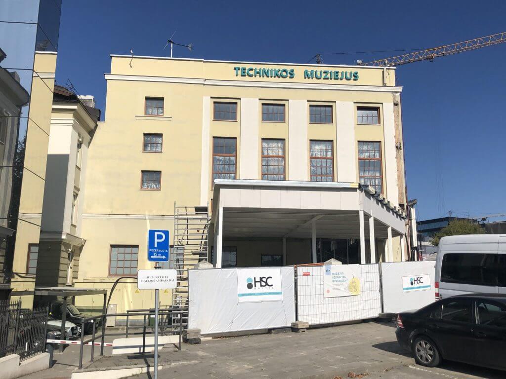 Energetikos ir technikos muziejaus rekonstrukcija (Rinktinės g. 2) - Muziejus - statybų nuotraukos