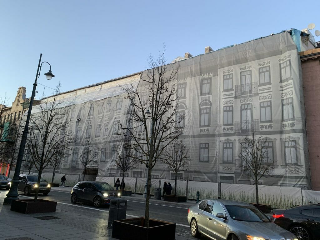 Gedimino 37 (Gedimino pr. 37) - Multi apartment - construction photos