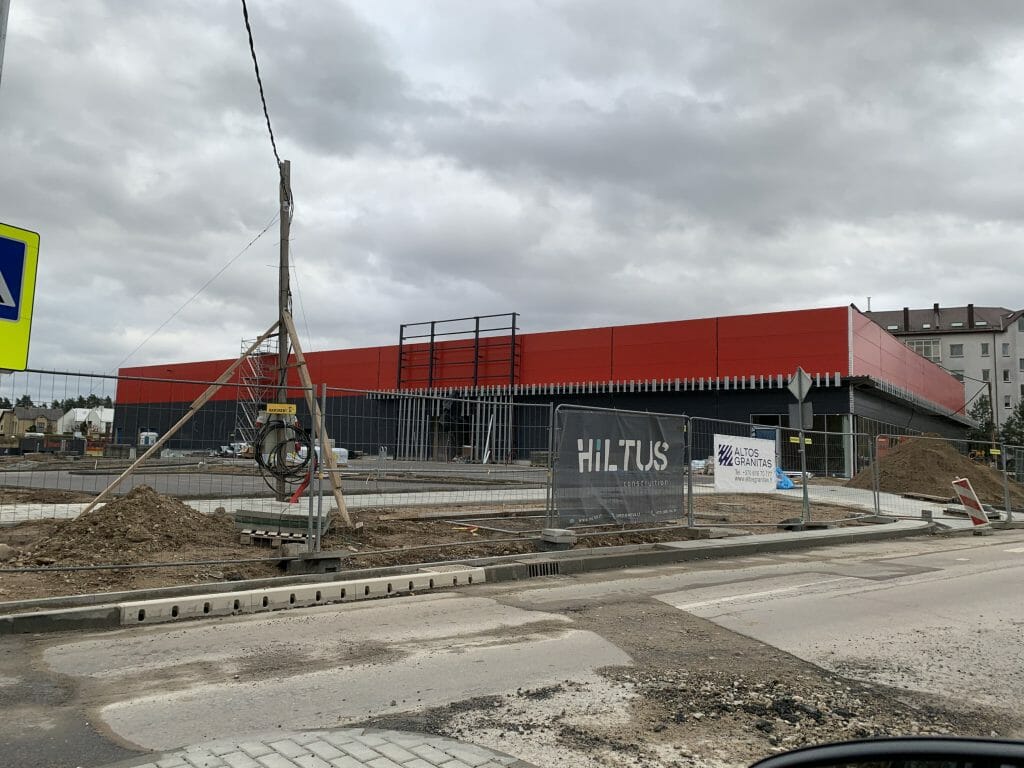 Rimi Šiltnamių g. (Šiltnamių g. 21) - Toidupood - ehituse fotod