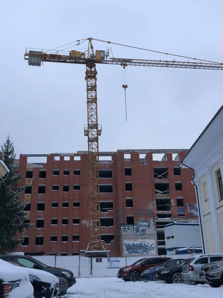 Sapiegų 19 (L. Sapiegos g. 19) - Multi apartment - construction photos