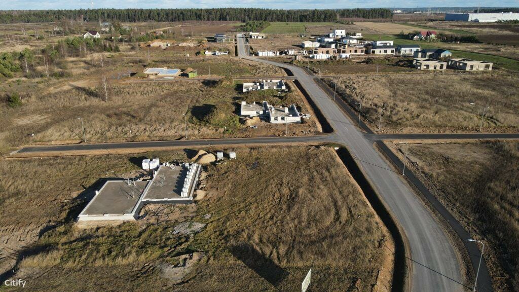 Bičiulių terasos (Veisiejų g.) - Land plots - construction photos