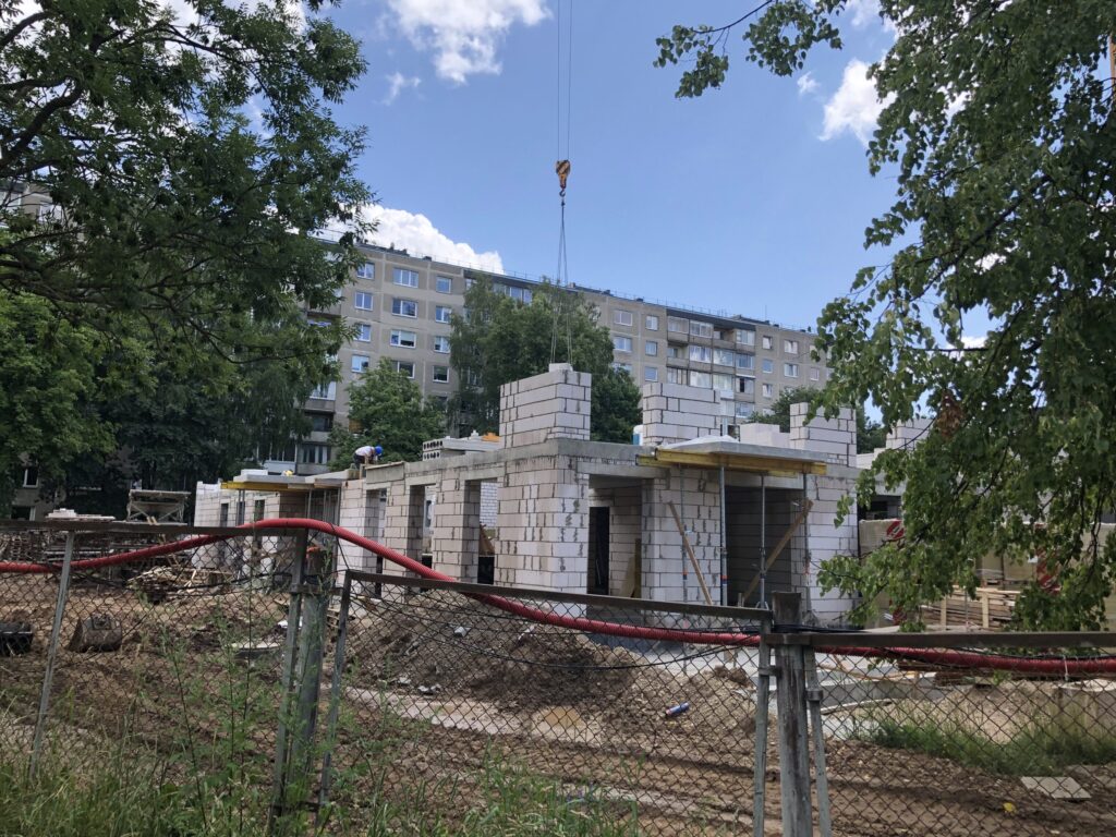 Life Story 3 etapas (Taikos pr. 57) - Multi apartment - construction photos