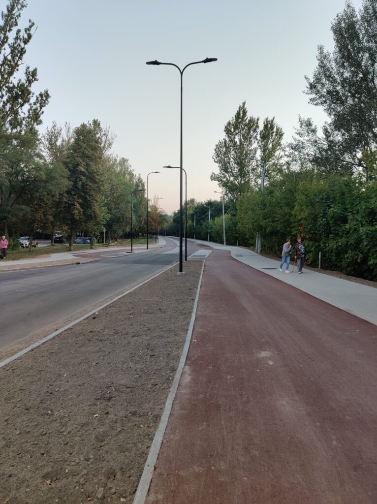 Neries kairiosios krantinės 1 etapas (B atkarpa) (Sluškų g., P. Vileišio g.) - Jalgrattatee, Promenaad - ehituse fotod