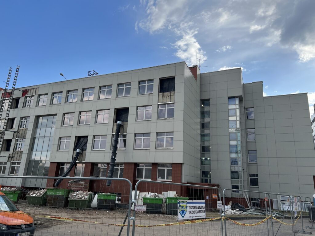 Registrų centras Studentų g. 39 (Studentų g. 39) - Administracinis - statybų nuotraukos