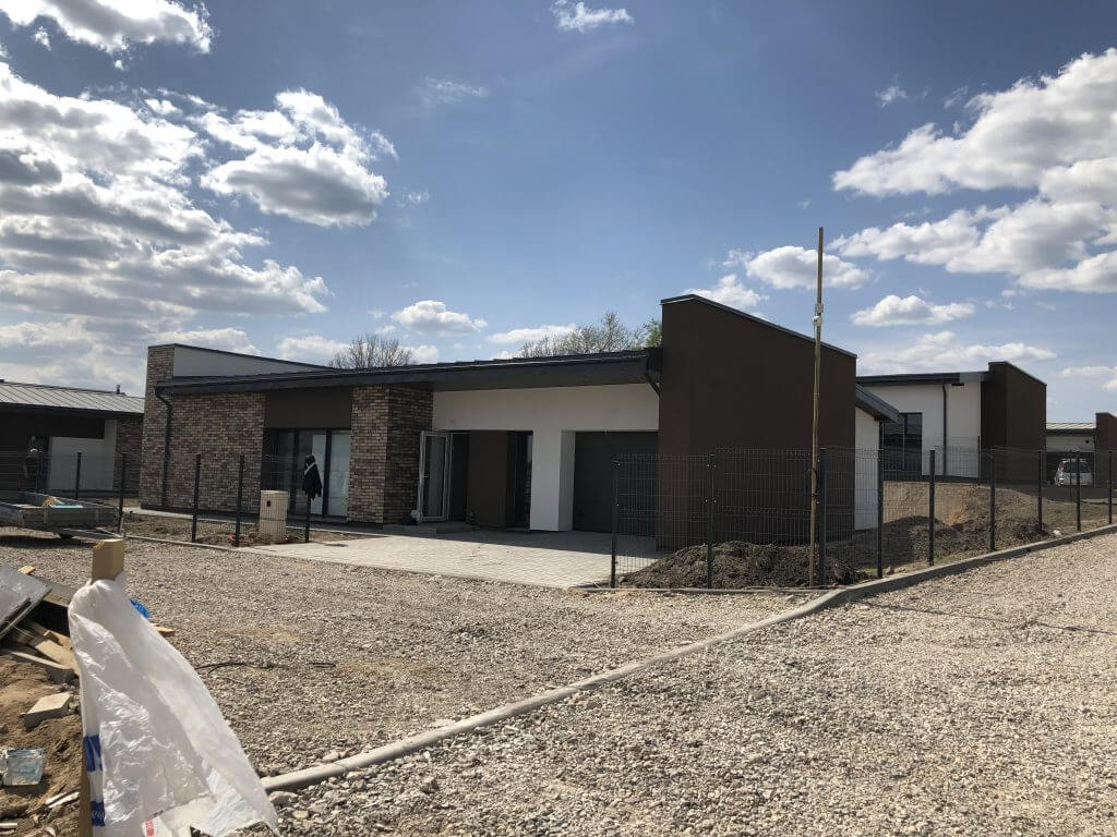 Namai vakaruose (Katniavos g.) - Private house community - construction photos