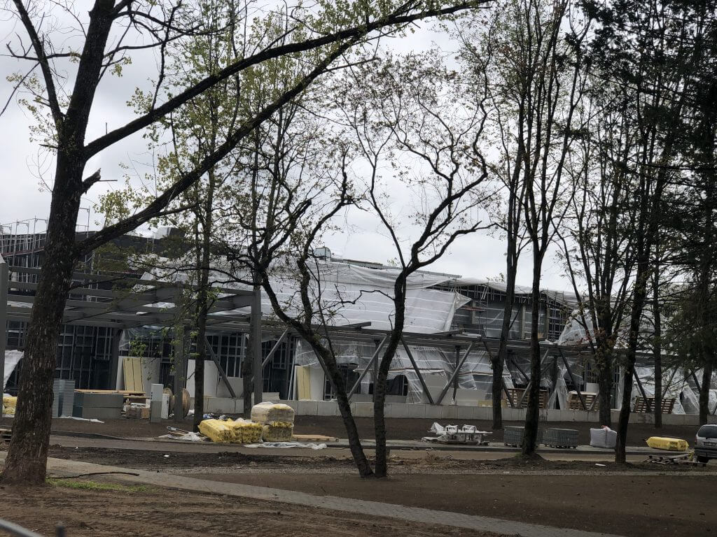 VUL Santariškių klinikų tuberkuliozės ir infekcinių ligų ligoninė (Santariškių g. 14) - Hospital - construction photos