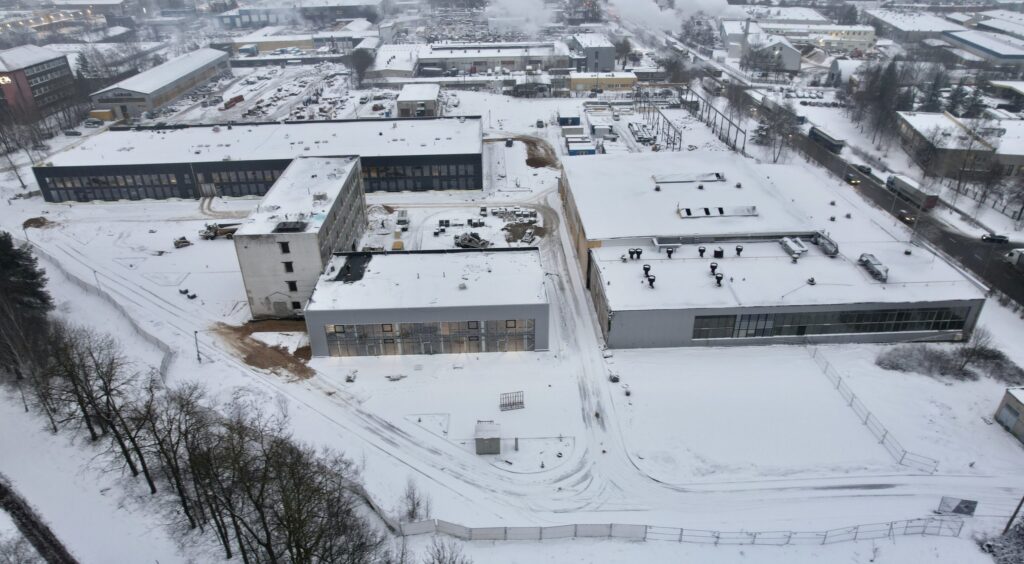 eMarket City 1 etapas (Eišiškių pl. 36) - Shopping center, Warehouse / Distribution center - construction photos