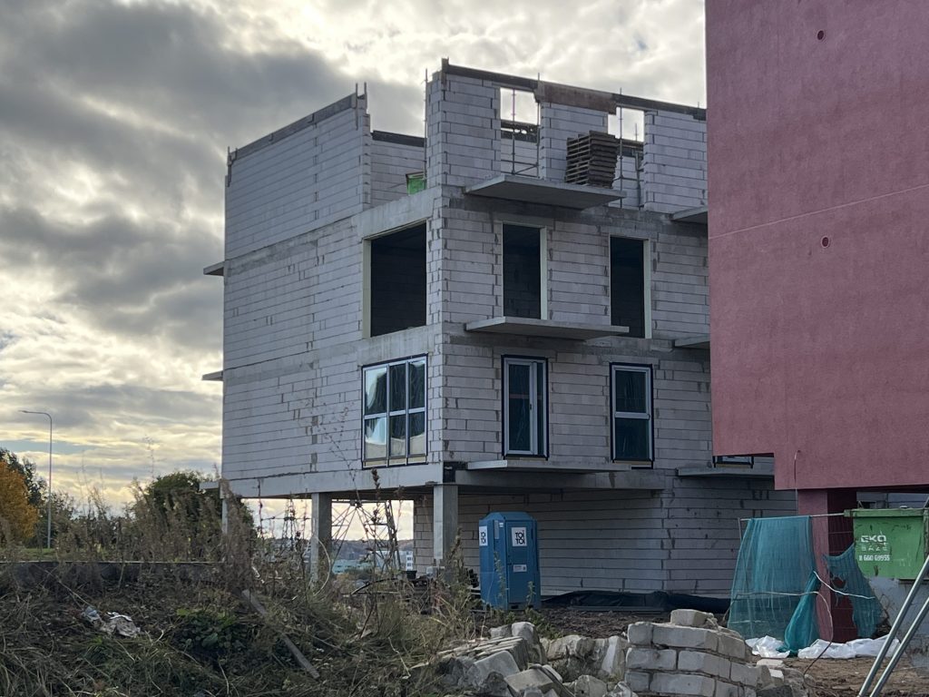 Naujapilis 3 etapas (Roma) (Žeimenos g. 147E, 147F) - Multi apartment - construction photos