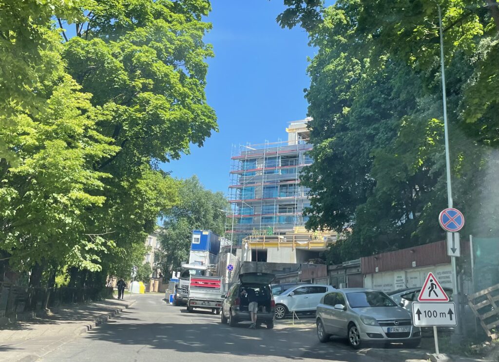 Matau Vilnių 4 etapas (Aludarių g. 1) - Daugiabutis - statybų nuotraukos