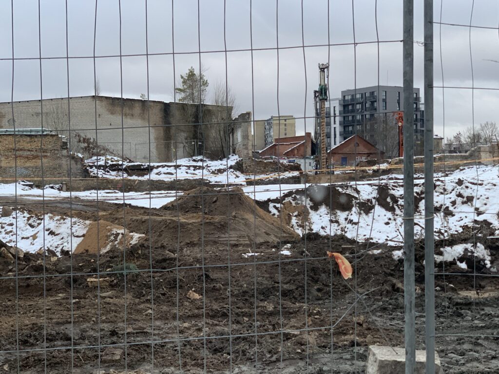 Stepono sodas (A, B, C, D) 1 etapas (Panerių g. 12) - Multi apartment - construction photos