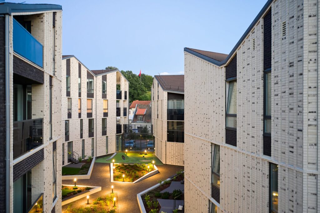 PAUPYS 1 etapas (Aukštaičių g. 4, 8) - Daugiabutis - statybų nuotraukos