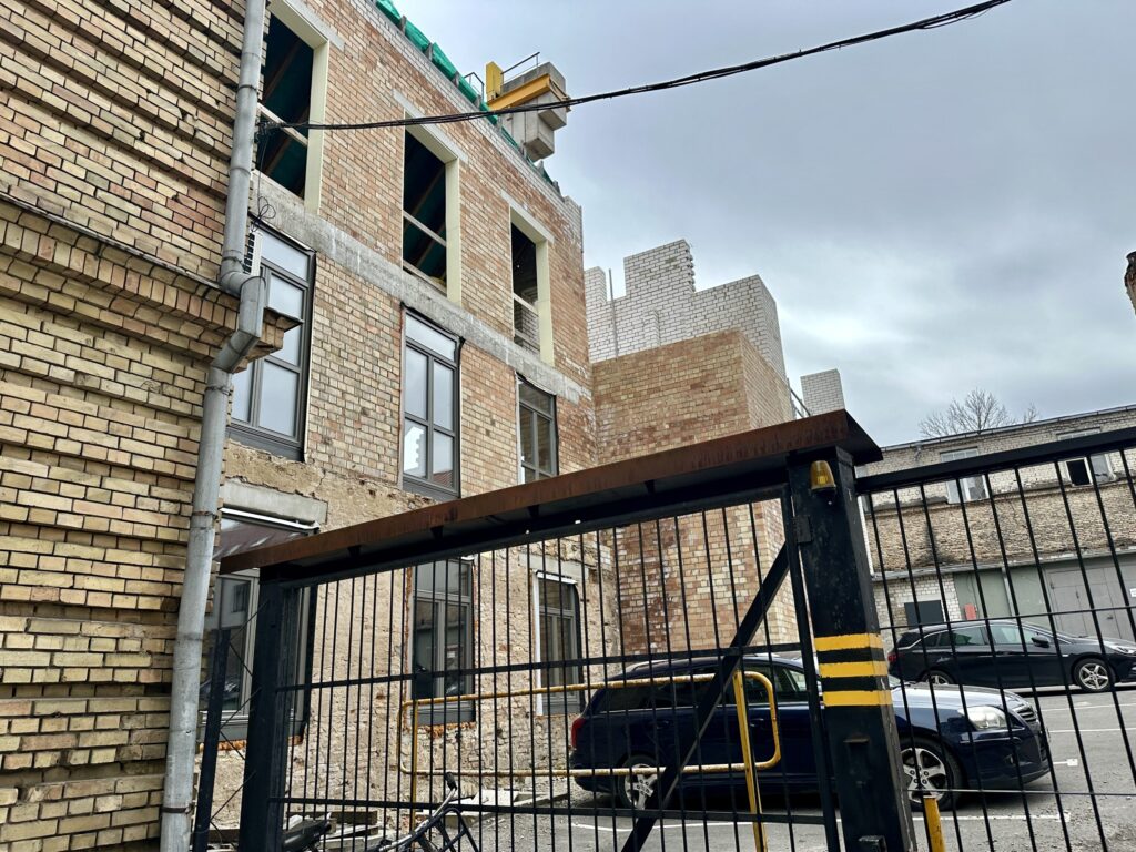 Totorių sodas (Totorių g. 13) - Multi apartment - construction photos