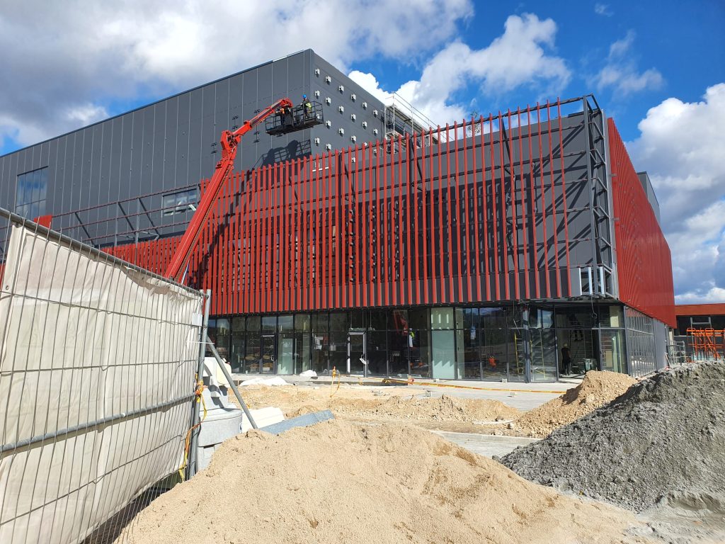 PC PIKAS (Ukmergės g. 221) - Shopping center - construction photos