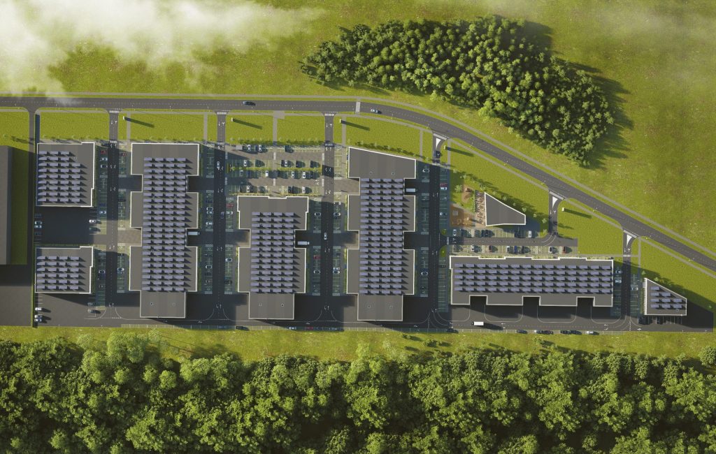 LEZ verslo parkas (Jėgainės g. 3, Biruliškių k., Karmėlavos sen.) - Business park, Other commercial, Warehouse / Distribution center - visualization