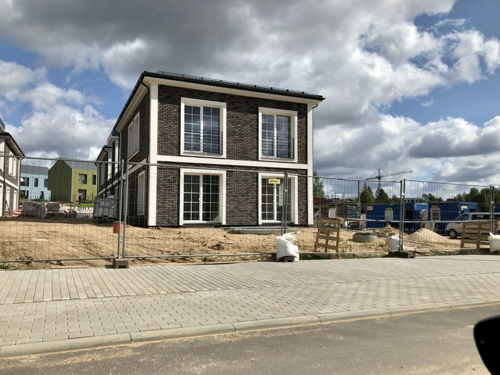 Sofa House 2 etapas (Pakarvių g. 10, 12) - Rindu mājas - būvdarbu attēli