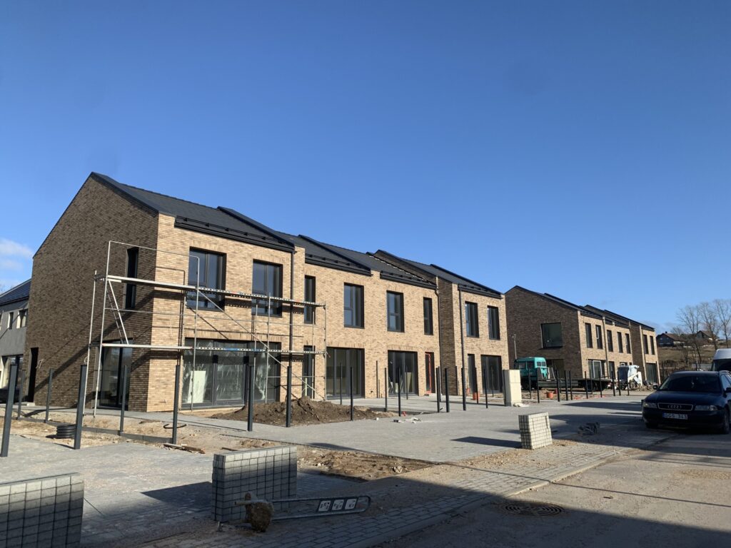 Gabijos g. namai (Gabijos g.) - Sublokuoti namai - statybų nuotraukos