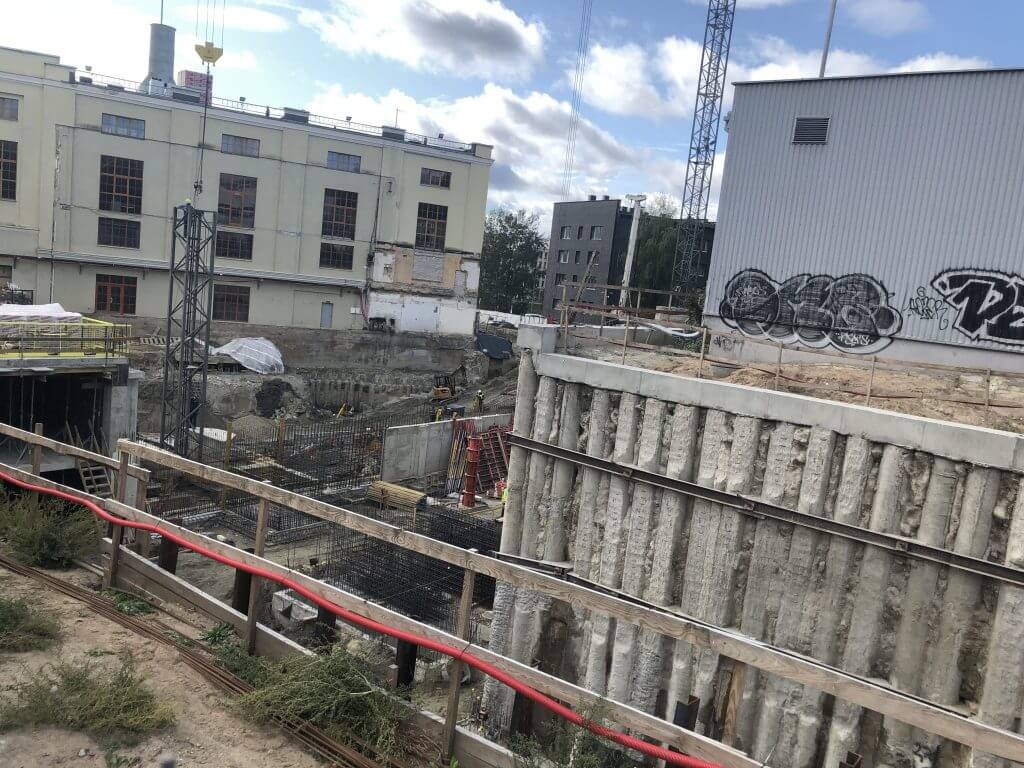 AMPÉRA (Rinktinės g. 2) - Daudzdzīvokļu nams, Biroju centrs - būvdarbu attēli