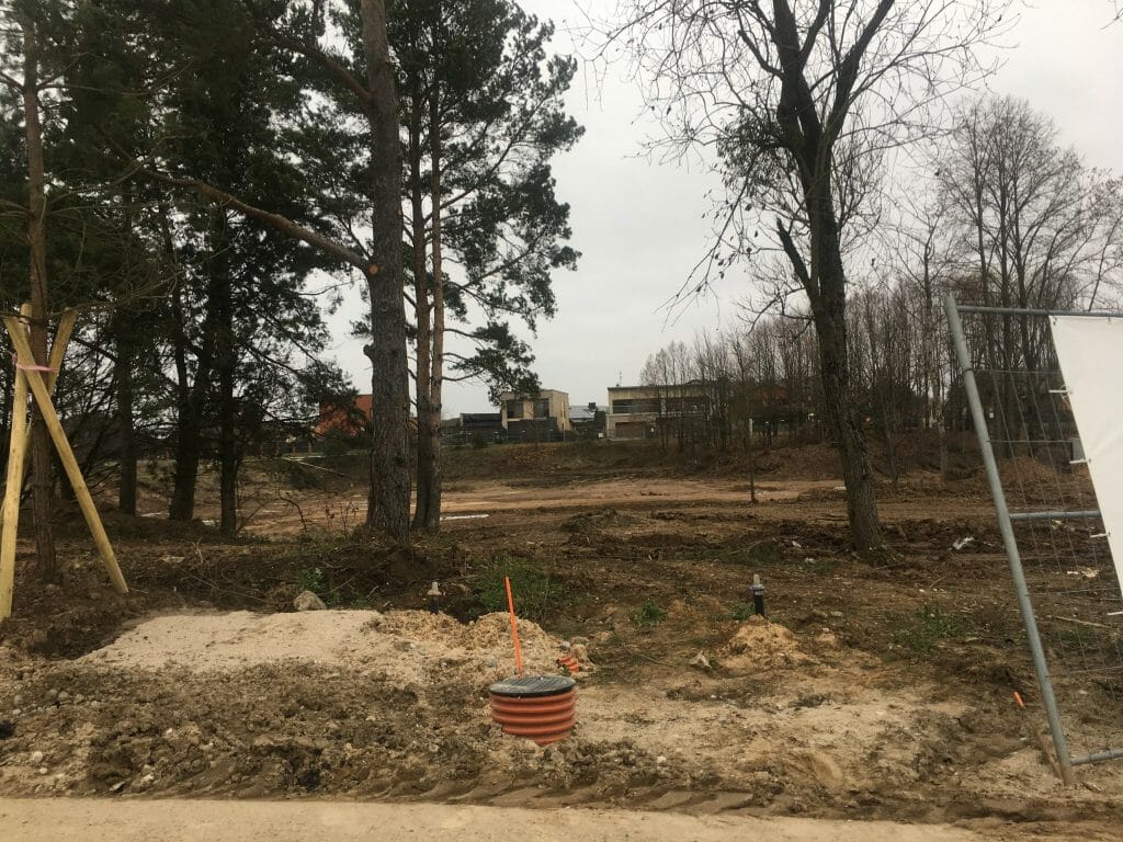 NOA namai (Perkūno al., Pūgos al., Kaitros al., Vandenio al.) - Private house community - construction photos