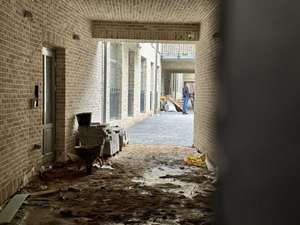 Šv. Stepono 12 (Šv. Stepono g. 12) - Multi apartment - construction photos