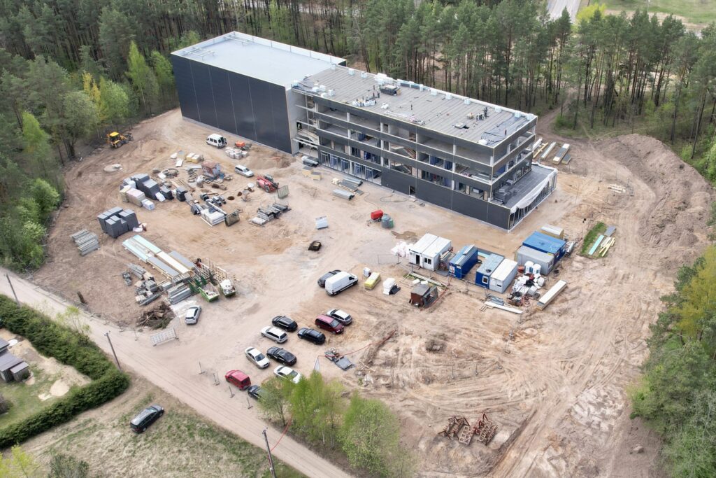 The British School of Vilnius Miškadvario g. (Miškadvario g. 6) - Primary and secondary education - construction photos