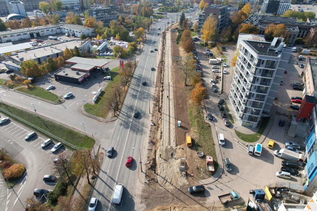 Kareivių g. tarp Verkių ir Kalvarijų g. (Kareivių g.) - Tänav - ehituse fotod