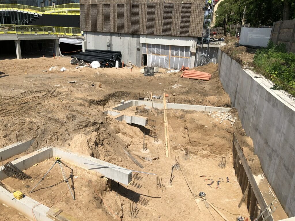 Cyber City 1 etapas (Švitrigailos g. 32) - Office center - construction photos