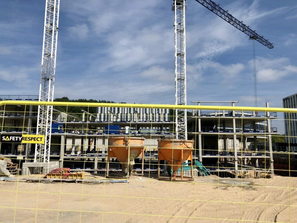 CORE (Ukmergės g. 126) - Office center - construction photos