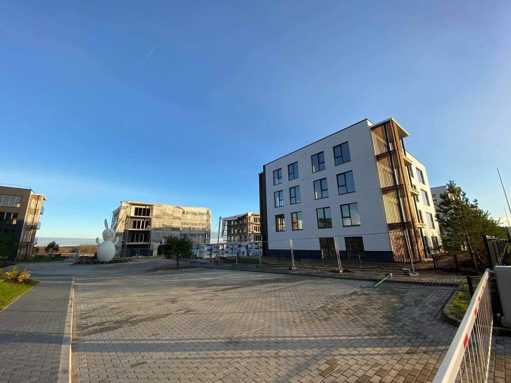 Naujosios Santariškės 1 etapas (Daujoto g. 4, 6, 8, 10) - Korterelamu - ehituse fotod
