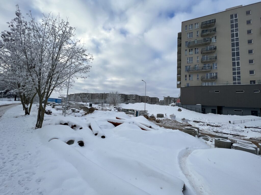 Smalinės g. tęsinys (Smalinės g.) - Bike path, Street - construction photos