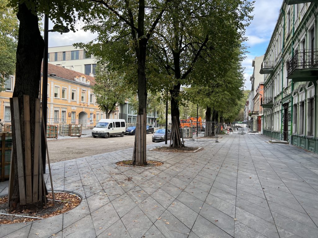 Laisvės al. 3 etapas (Laisvės al.) - Street - construction photos