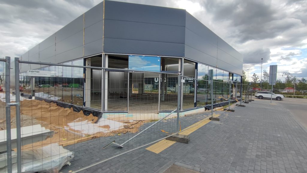 Dangeručio g. 2, 4 (Dangeručio g. 2, 4) - Shopping center - construction photos