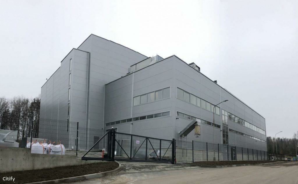 Reisswolf sandėlis 1 etapas (Motorų g. 11) - Warehouse / Distribution center - construction photos