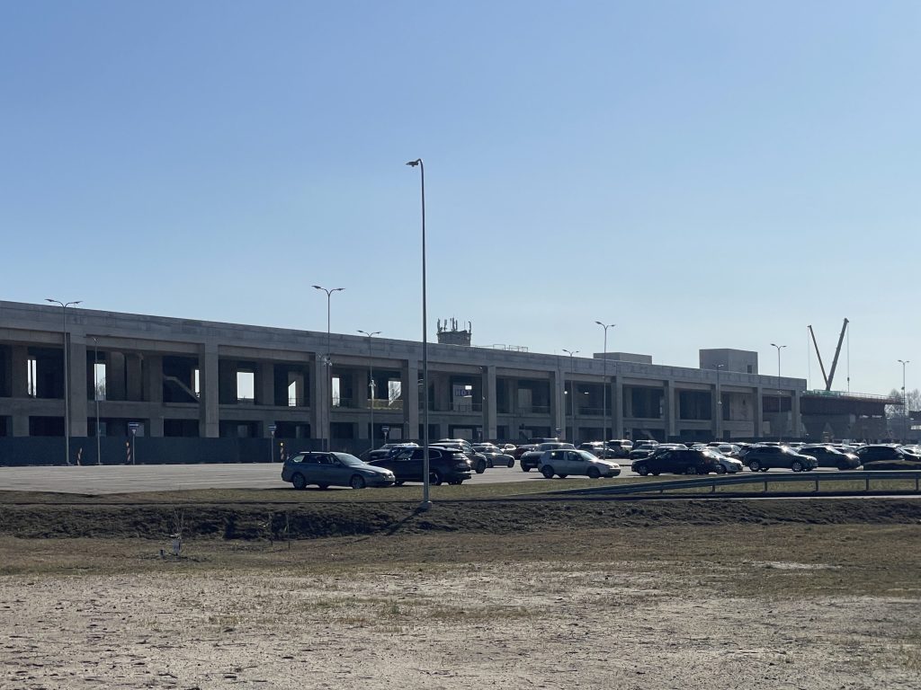 Rail Baltica stacija starptautiskajā lidostā "Rīga" (Starptautiskā lidosta "Rīga") - Railroad, Train station - construction photos