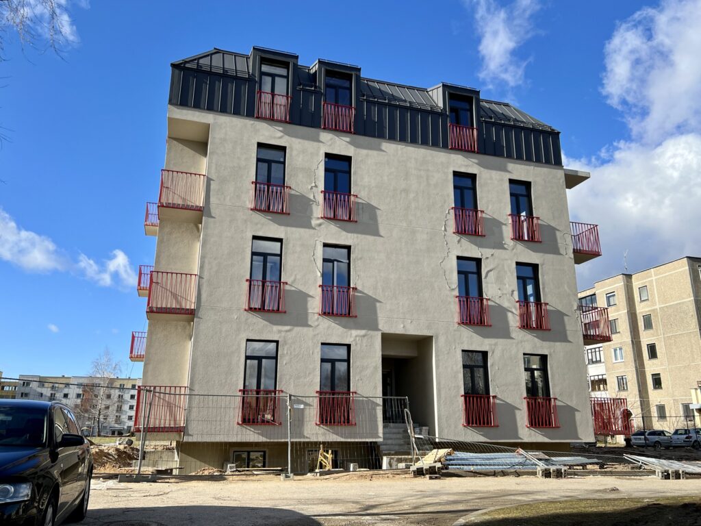 Tolminkiemio 19A (Tolminkiemio g. 19A) - Multi apartment - construction photos