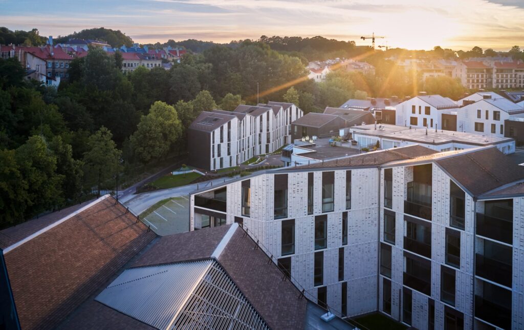 PAUPYS 1 etapas (Aukštaičių g. 4, 8) - Daugiabutis - statybų nuotraukos