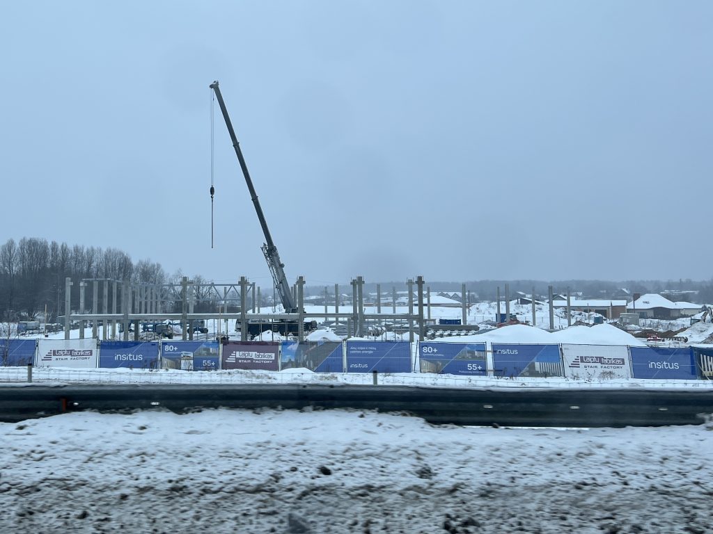 Lapų g. 31 (Lapų g. 31) - Sandėlys / Platinimo centras - statybų nuotraukos