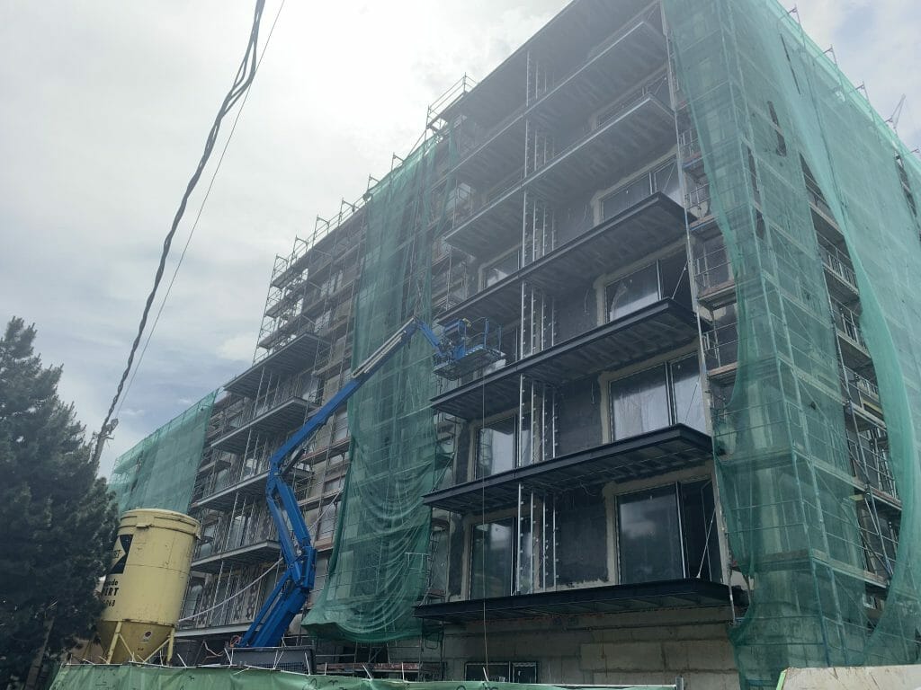 Piliamiestis 4 etapas (Brastos g. 24E, 24D) - Multi apartment - construction photos