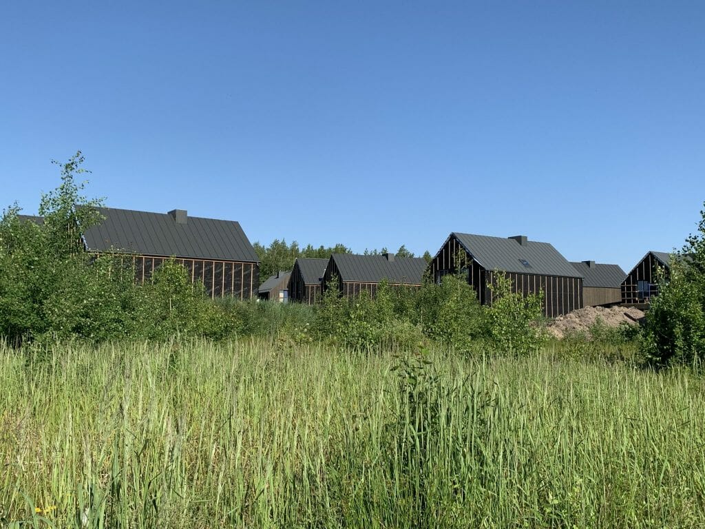 Sostinės parko namai (Šumsko g. 27) - Row housing - construction photos