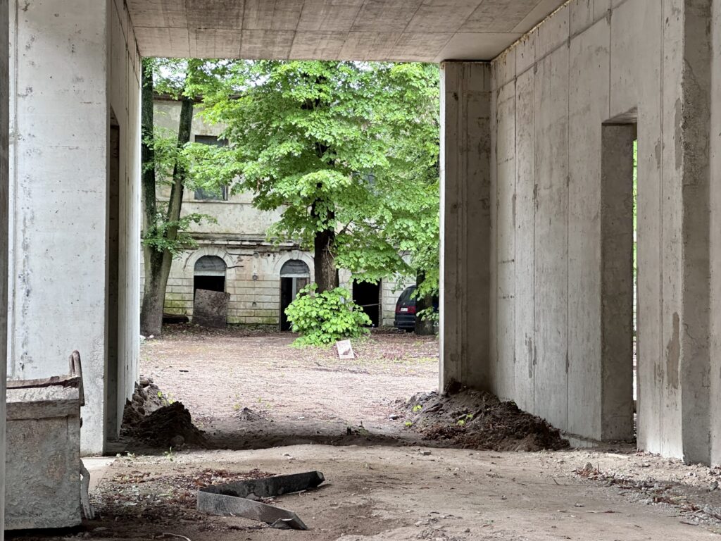 Oskierkų rūmai (Klaipėdos g. 9) - Daudzdzīvokļu nams - būvdarbu attēli