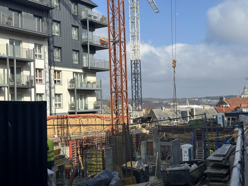 Šaltinių namai | Attico 2 etapas (Aguonų g. 8) - Multi apartment, Other commercial - construction photos