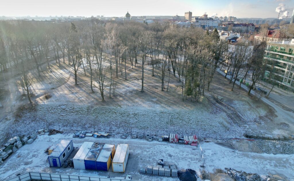 Liuteronų sodas (V. Mykolaičio - Putino g.) - Park - ehituse fotod
