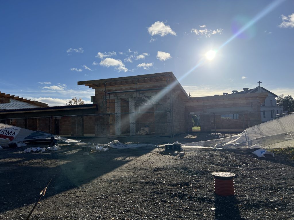 Kauno J. Matulaičio parapijos namai (S. Žukausko g. 1A) - House of worship - construction photos